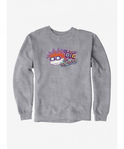 Rugrats Chuckie Chicks Dig Glasses Unisex Sweatshirt