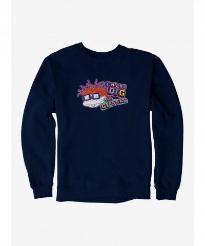 Rugrats Chuckie Chicks Dig Glasses Unisex Sweatshirt