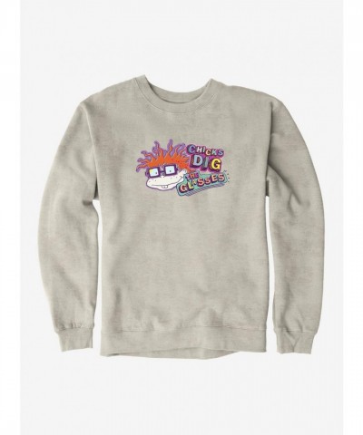 Rugrats Chuckie Chicks Dig Glasses Unisex Sweatshirt