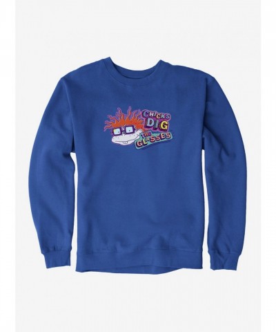 Rugrats Chuckie Chicks Dig Glasses Unisex Sweatshirt