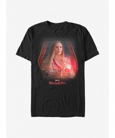 Marvel WandaVision T-Shirt - Black Unisex