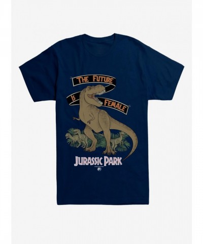 Jurassic Park Future Female Proud White T-Shirt for Men