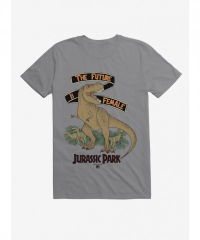 Jurassic Park Future Female Proud White T-Shirt for Men