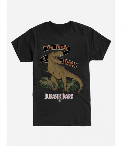 Jurassic Park Future Female Proud White T-Shirt for Men