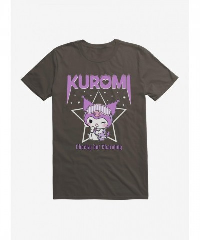 Kuromi Adorable Yet Playful Unisex T-Shirt - Black