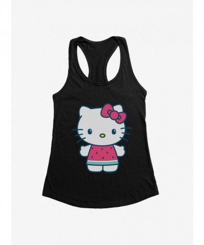 Hello Kitty Vacation Adorable Watermelon Tank Top for Girls