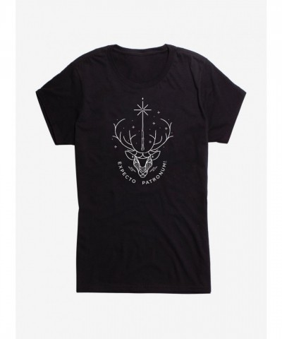 Harry Potter Expecto Patronum Lightweight Cotton Girls T-Shirt