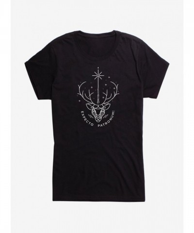 Harry Potter Expecto Patronum Lightweight Cotton Girls T-Shirt