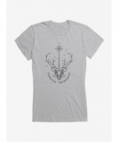 Harry Potter Expecto Patronum Lightweight Cotton Girls T-Shirt
