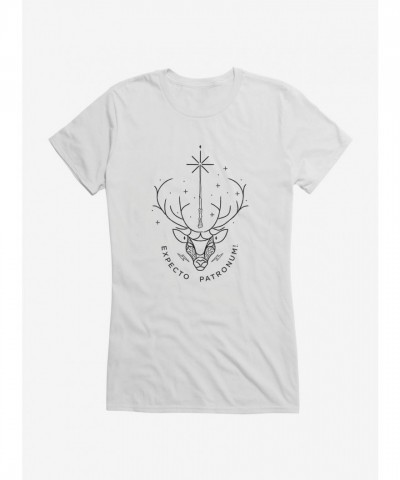 Harry Potter Expecto Patronum Lightweight Cotton Girls T-Shirt
