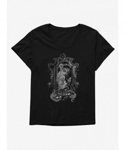 Alchemy England Girls Plus Size Scoop Neck Tee