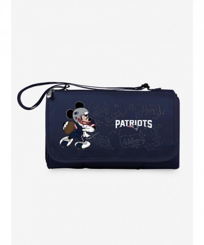 Disney Mickey Mouse New England Patriots Portable Picnic Blanket