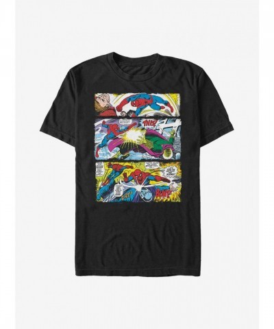 Marvel's Spider-Man Classic Panel Tee - Men's Black