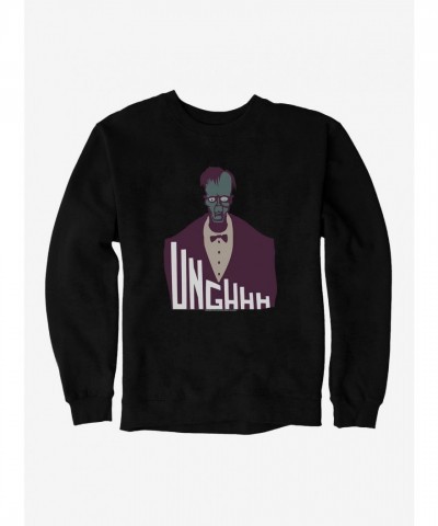 The Addams Family Unghhh Unisex Sweatshirt - Black