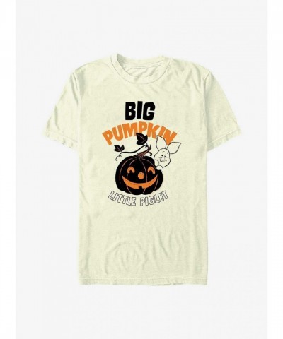Disney Winnie the Pooh Big Pumpkin T-Shirt for Men - Tan
