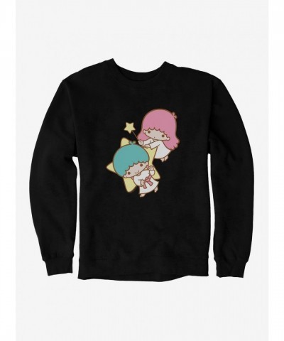 Little Twin Stars Unisex Waving Sweatshirt in Cotton Blend