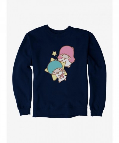 Little Twin Stars Unisex Waving Sweatshirt in Cotton Blend