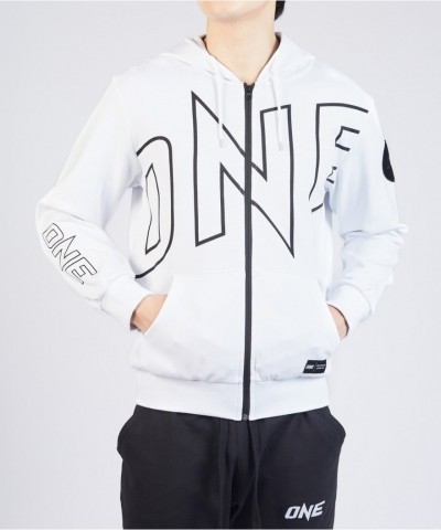 ONE Championship Official Walkout Zip Hoodie - White