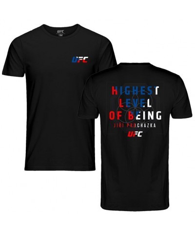 UFC Authentic Jiri Prochazka Quote Tee - Men's Black
