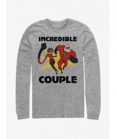 Incredible Family Long-Sleeve T-Shirt for Men - Grey