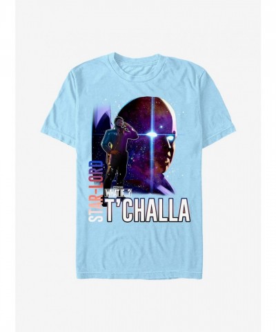 Marvel's Star-Lord T'Challa Watcher Graphic Tee for Men