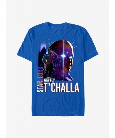 Marvel's Star-Lord T'Challa Watcher Graphic Tee for Men