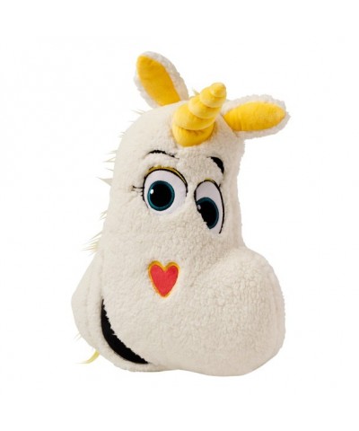 Buttercup Head Pillow from Toy Story 3 – Fuzzy 3D Unicorn Appliqué Decor