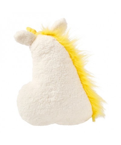 Buttercup Head Pillow from Toy Story 3 – Fuzzy 3D Unicorn Appliqué Decor