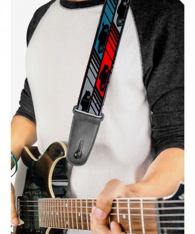 Disney Cars 3 Officially Licensed Buckle-Down Guitar Strap for Kids and Adults