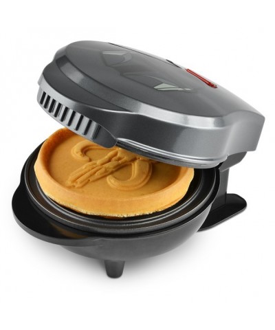 The Mandalorian Waffle Maker with Mythosaur Skull Design – Star Wars Inspired Mini Waffle Cooker
