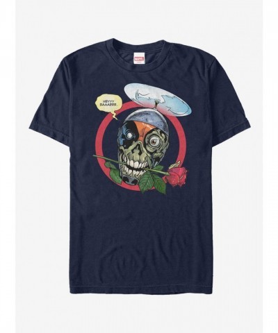 Marvel's Deadpool Blue Humor T-Shirt - Unisex