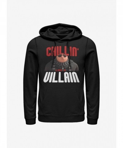 Minions Chillin' Out Unisex Hoodie - Black