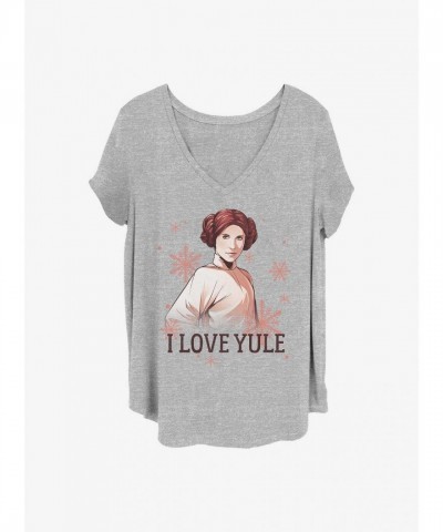 Star Wars Grey I Love Yule Girls Tee for Women Plus Size