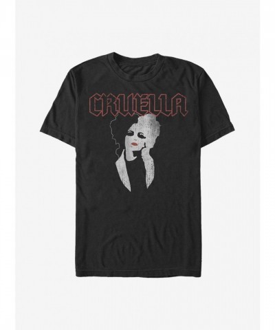 Disney Cruella Lightweight T-Shirt - Men's Black