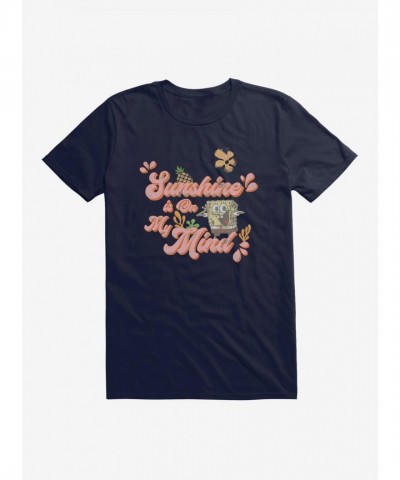 SpongeBob SquarePants Men's Cotton T-Shirt - Sunshine Is On My Mind