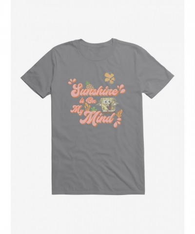 SpongeBob SquarePants Men's Cotton T-Shirt - Sunshine Is On My Mind