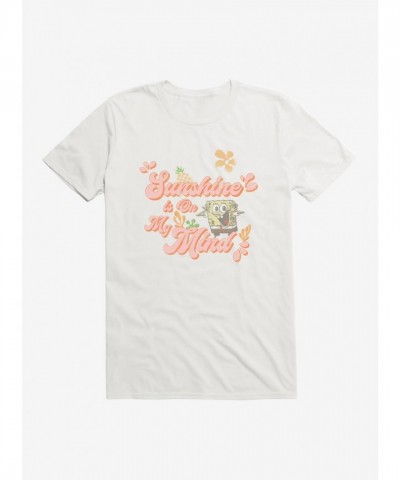 SpongeBob SquarePants Men's Cotton T-Shirt - Sunshine Is On My Mind