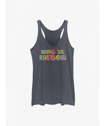 Marvel Thor Rainbow Love & Thunder Graphic Tank Top for Girls