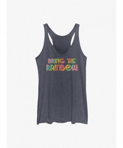 Marvel Thor Rainbow Love & Thunder Graphic Tank Top for Girls