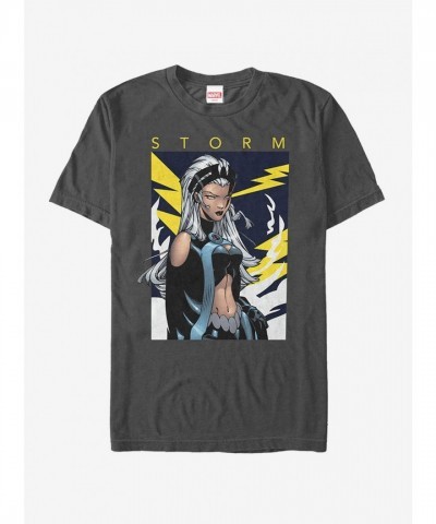 Marvel X-Men Storm Lightning Grey T-Shirt for Men