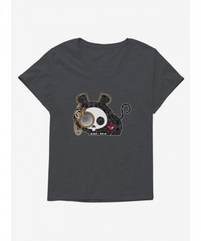 Skelanimals Plus Size Lightweight Cotton Girls T-Shirt