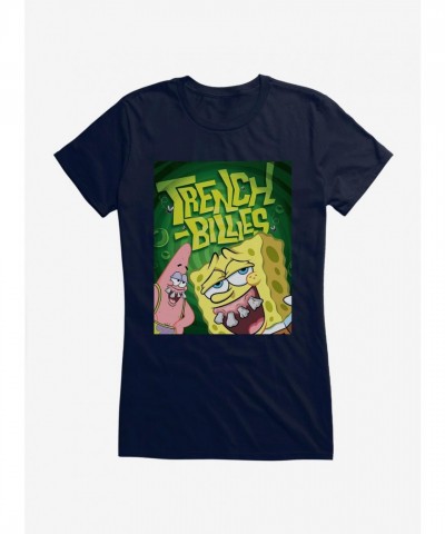 SpongeBob Trenchbillies Poster Tee for Girls