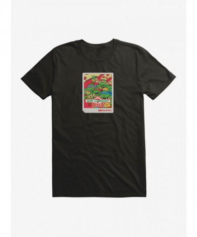 Teenage Mutant Ninja Turtles Cheesy Pizza Graphic Tee for Men
