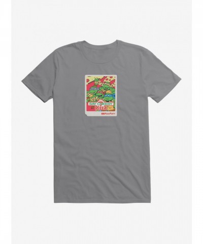 Teenage Mutant Ninja Turtles Cheesy Pizza Graphic Tee for Men
