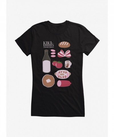 Studio Ghibli Kiki's Essentials Girls Fitted T-Shirt