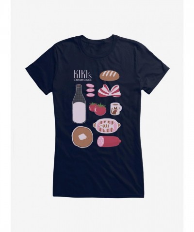 Studio Ghibli Kiki's Essentials Girls Fitted T-Shirt