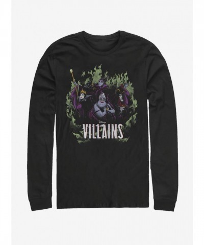 Disney's Children of Mayhem Long-Sleeve T-Shirt for Boys - Black