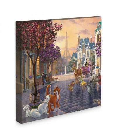Thomas Kinkade Studios The Aristocats Gallery Wrapped Canvas