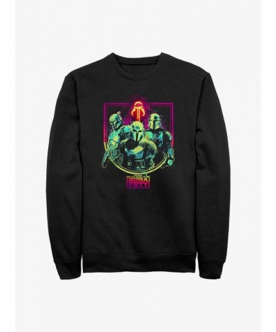 Star Wars Mandalorian Guild Crewneck Sweatshirt - Black