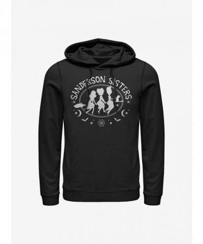Disney Hocus Pocus Comfortable Unisex Hoodie - Black Sanderson Bed And Breakfast
